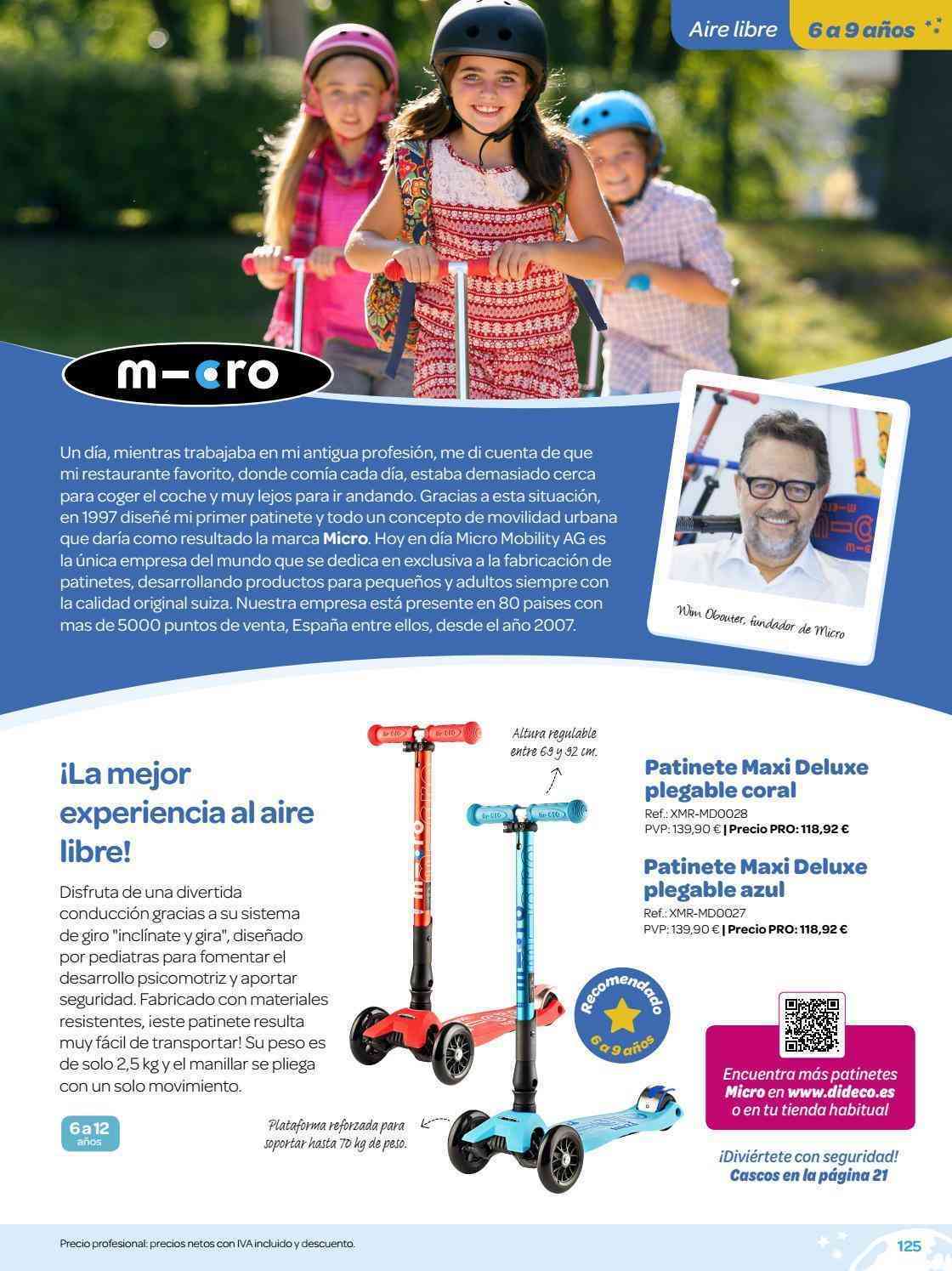 patinete micro dideco